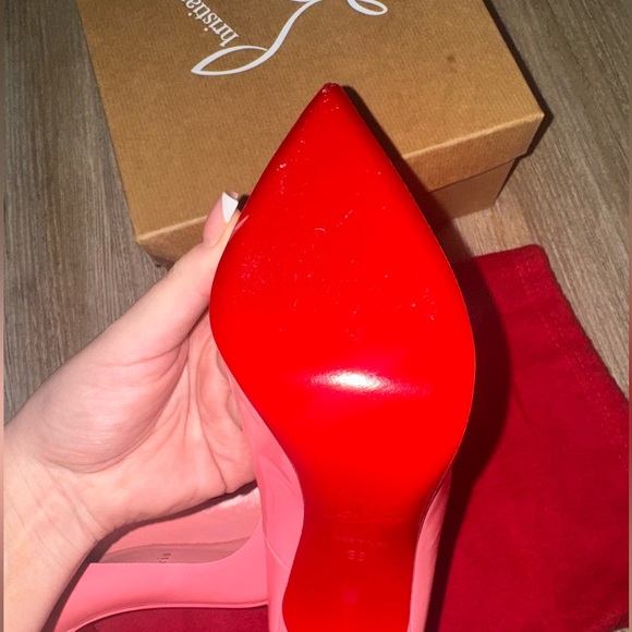 Christian Louboutin Vibrant Pink Heels - Picture 7 of 11